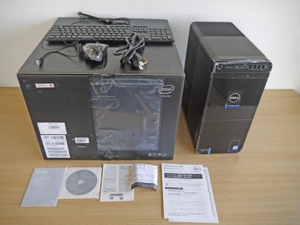 DELL■XPS8910■PC単体出品■DX77-6WL■Core-i7/1TB/8GB/Win10 展示保証付