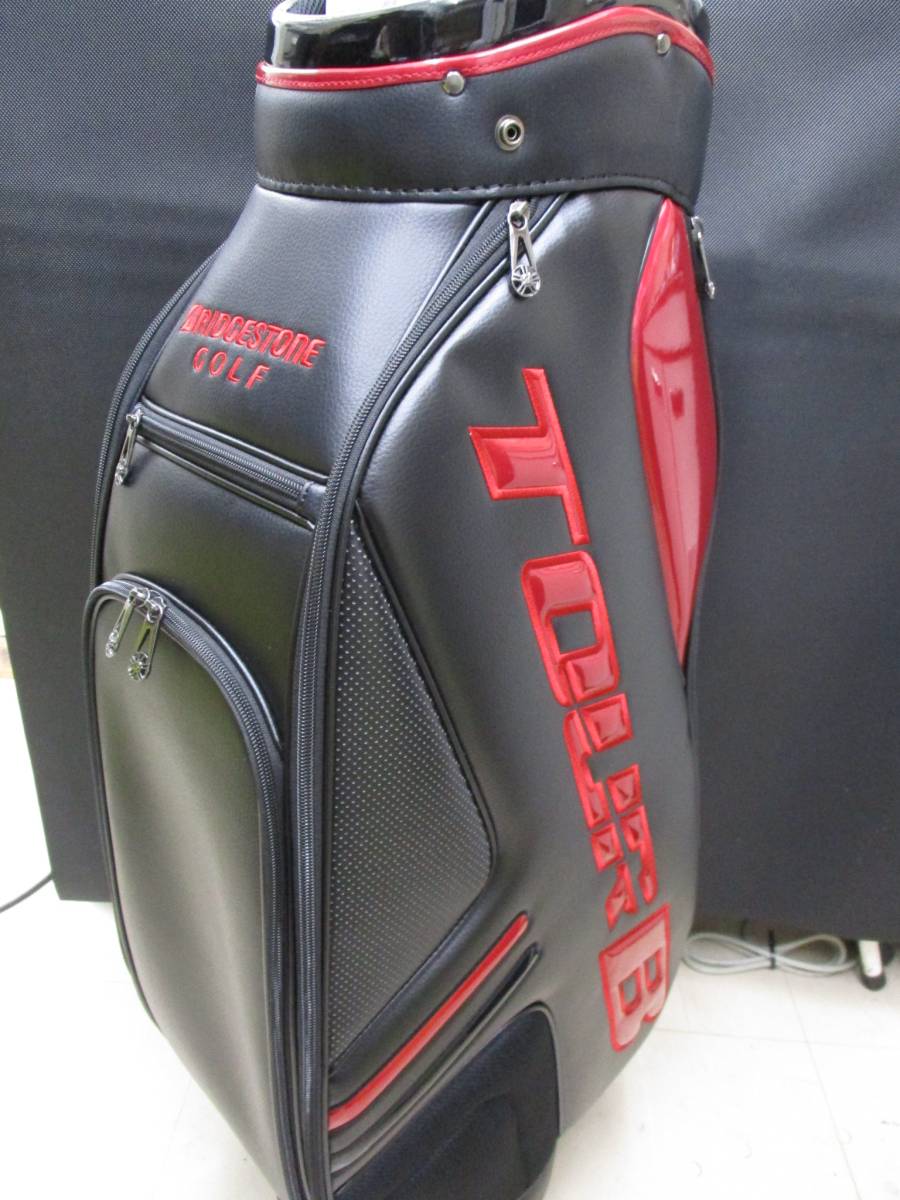 新品 未使用☆ブリヂストン TOUR B CBG712 黒/赤 9型 47インチ対応