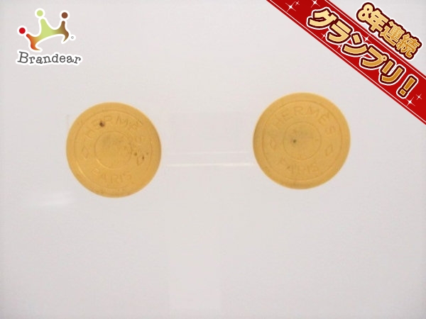 エルメス HERMES アクセサリー（耳） イヤリング 金属素材 ゴールド セリエ