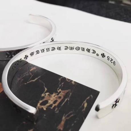 極美品】クロムハーツ＊クロスバンドバングル＊ブレスレット◇46◇