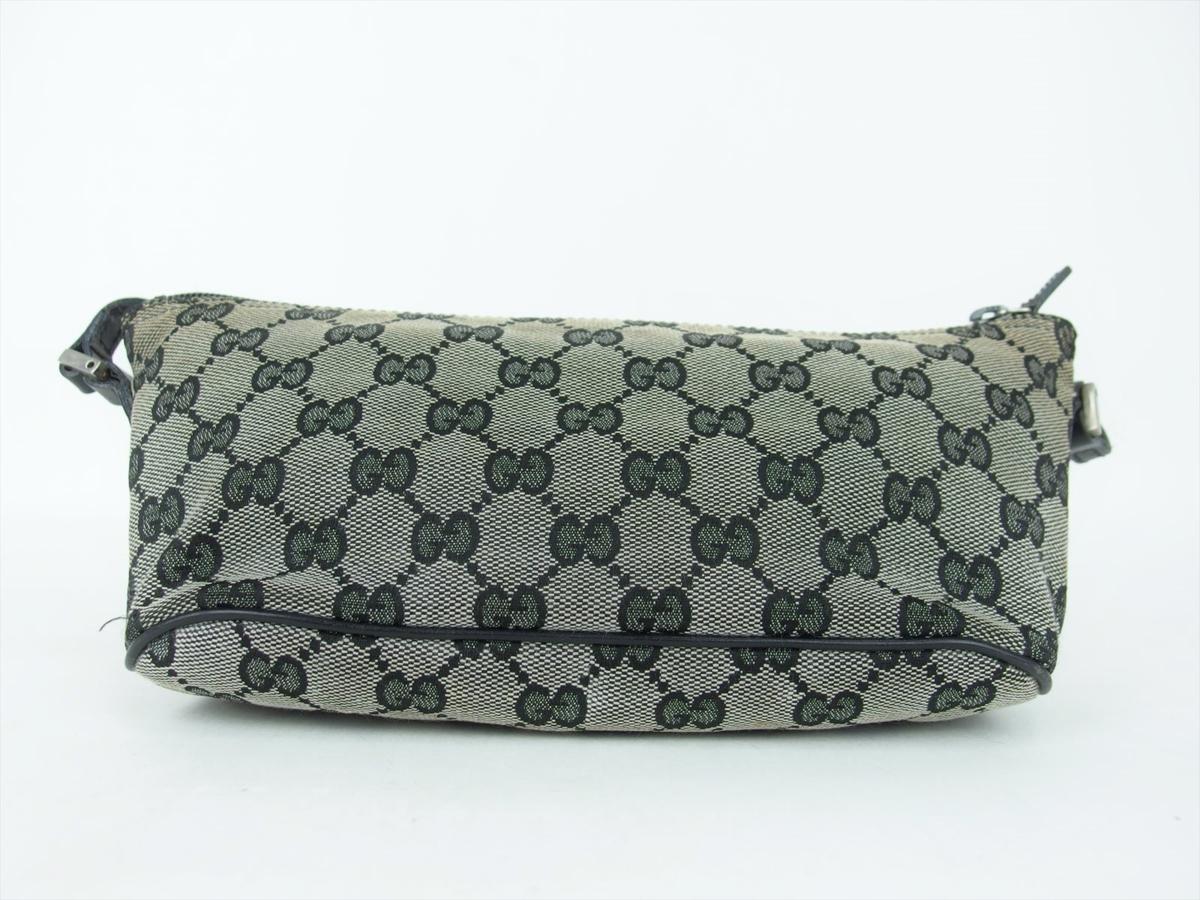□GUCCI グッチ GGキャンバス アクセサリーポーチ 141809 002058