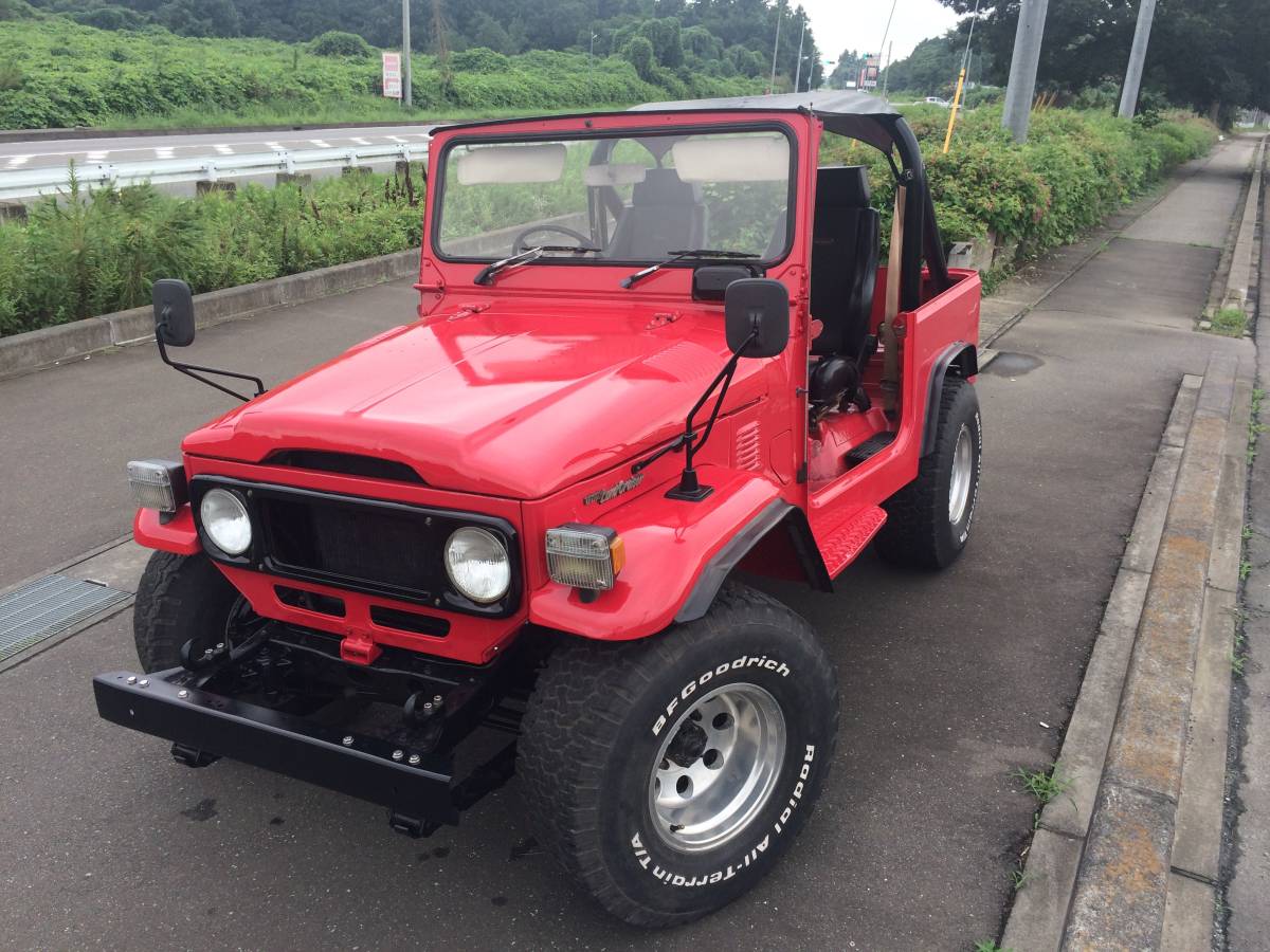 ランクル40 パワステ ビキニ オープン
