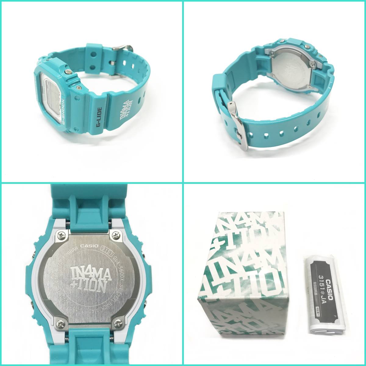 未使用 CASIO カシオ G-SHOCK×In4mation 限定コラボ Gライド GLX-5600X