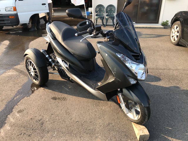 ☆群馬県発 YAMAHA トライク 三輪バイク SMAX KC155 2013年 走行2千  