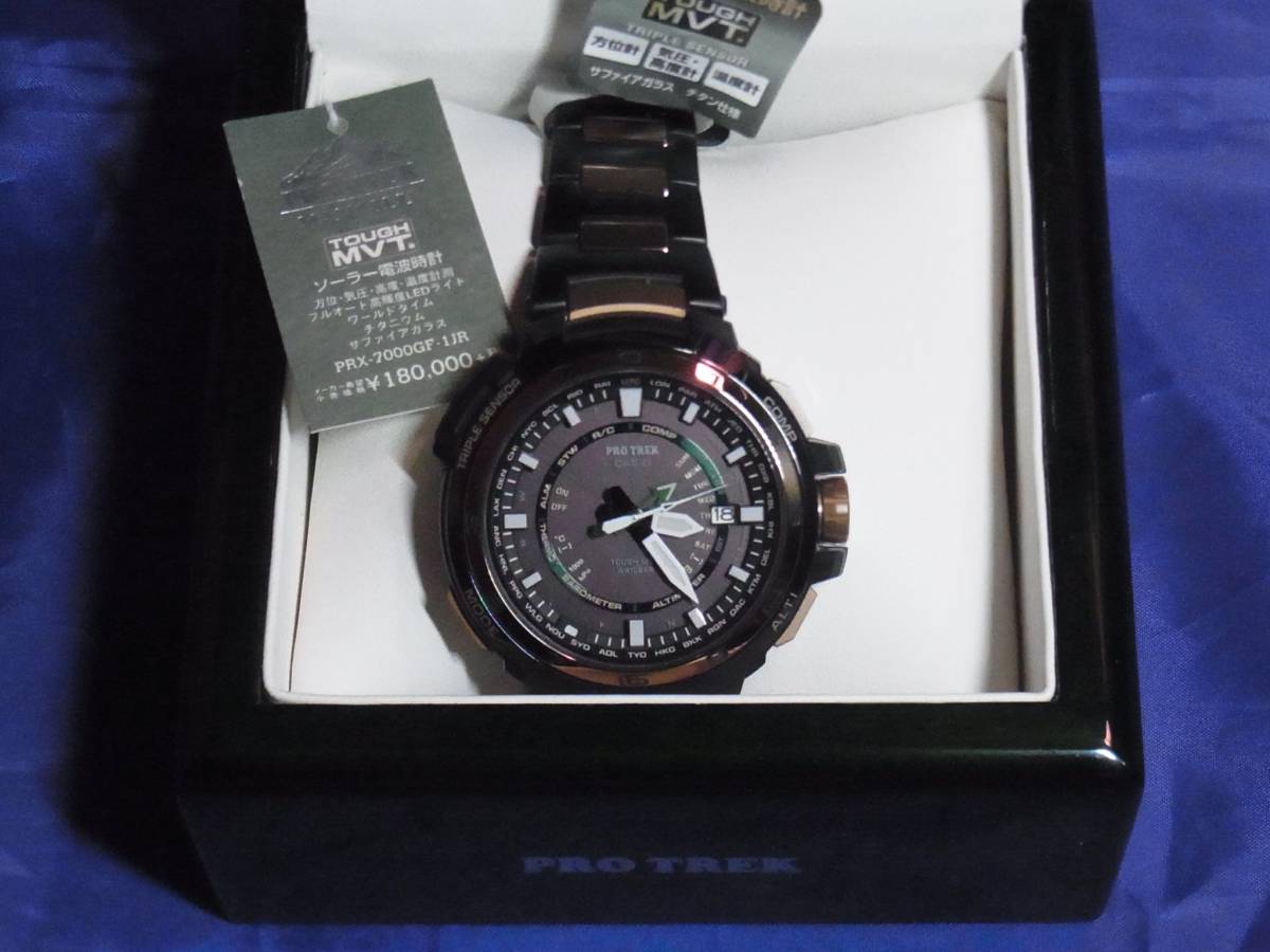 CASIO カシオ PROTREK プロトレック マナスル PRX-7000GF-1JR 2014 