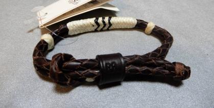 新品/RRL/ダフルアールエル/polo ralph lauren/牛革/ブレーデッド ローハイド/ブレスレット