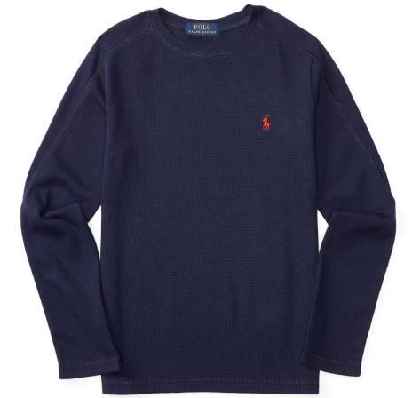 定番人気，安い SALE タグ付き ラルフローレン ワッフルＴシャツ M Boys XL サーマルＴシャツ 紺 ネイビー 56%OFF 本物(Mサイズ)｜売買されたオークション情報、yahooの商品情報をアーカイブ公開 - オークファン Mサイズ