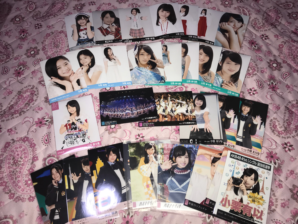 AKB48 チーム8 公式生写真 まとめ 160枚以上 小栗有以 坂口渚沙 山田菜々美 中野郁海 横山結衣 谷川聖 小田えりな