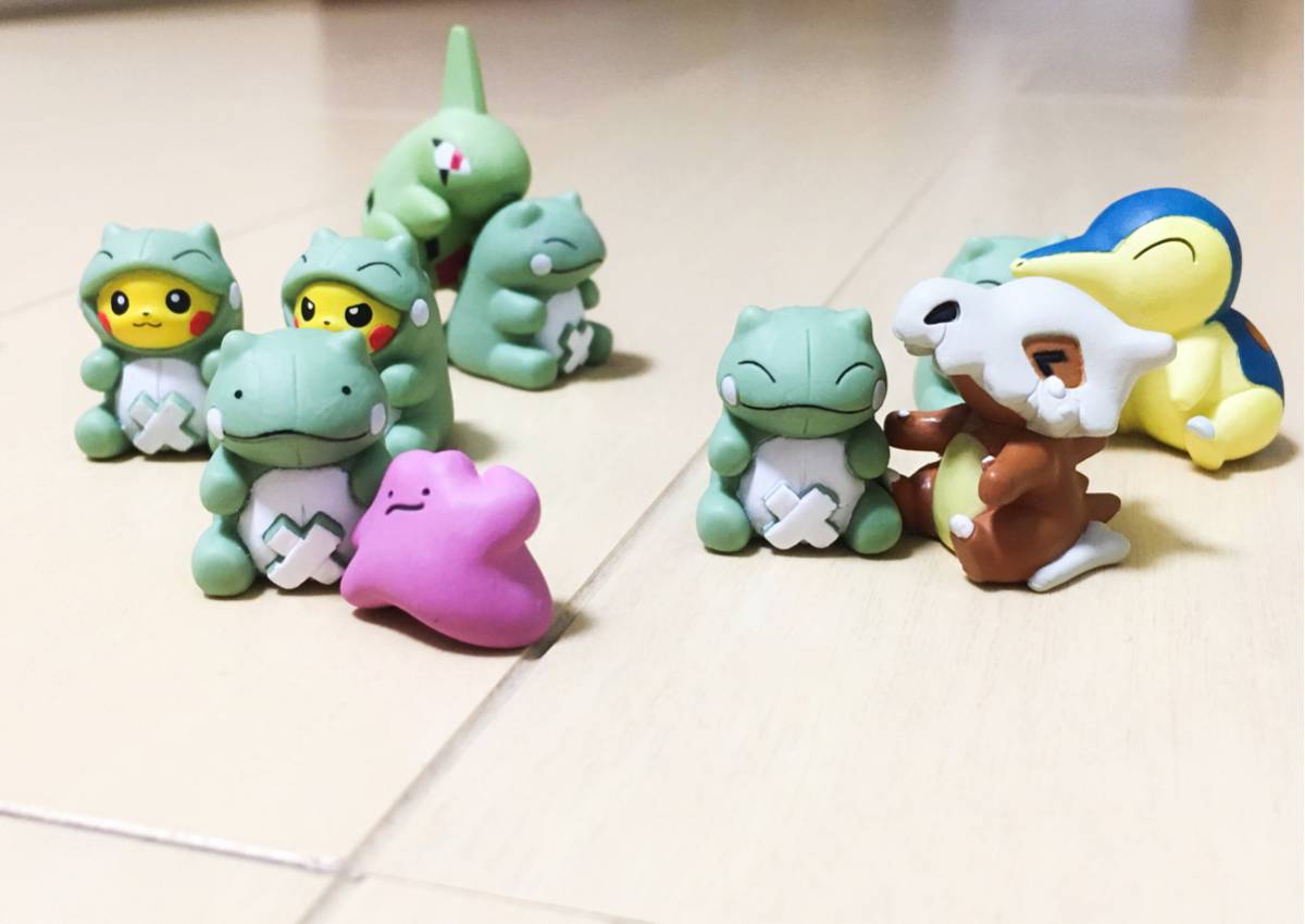 ポケモン フィギュアコレクション ガチャ ポケパレルのみがわり シークレット 希少 レア ポケモン フィギュア コレクション ポケパルレのみがわり