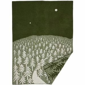 新品 ☆ クリッパン ブランケット HOUSE IN THE FOREST グリーン