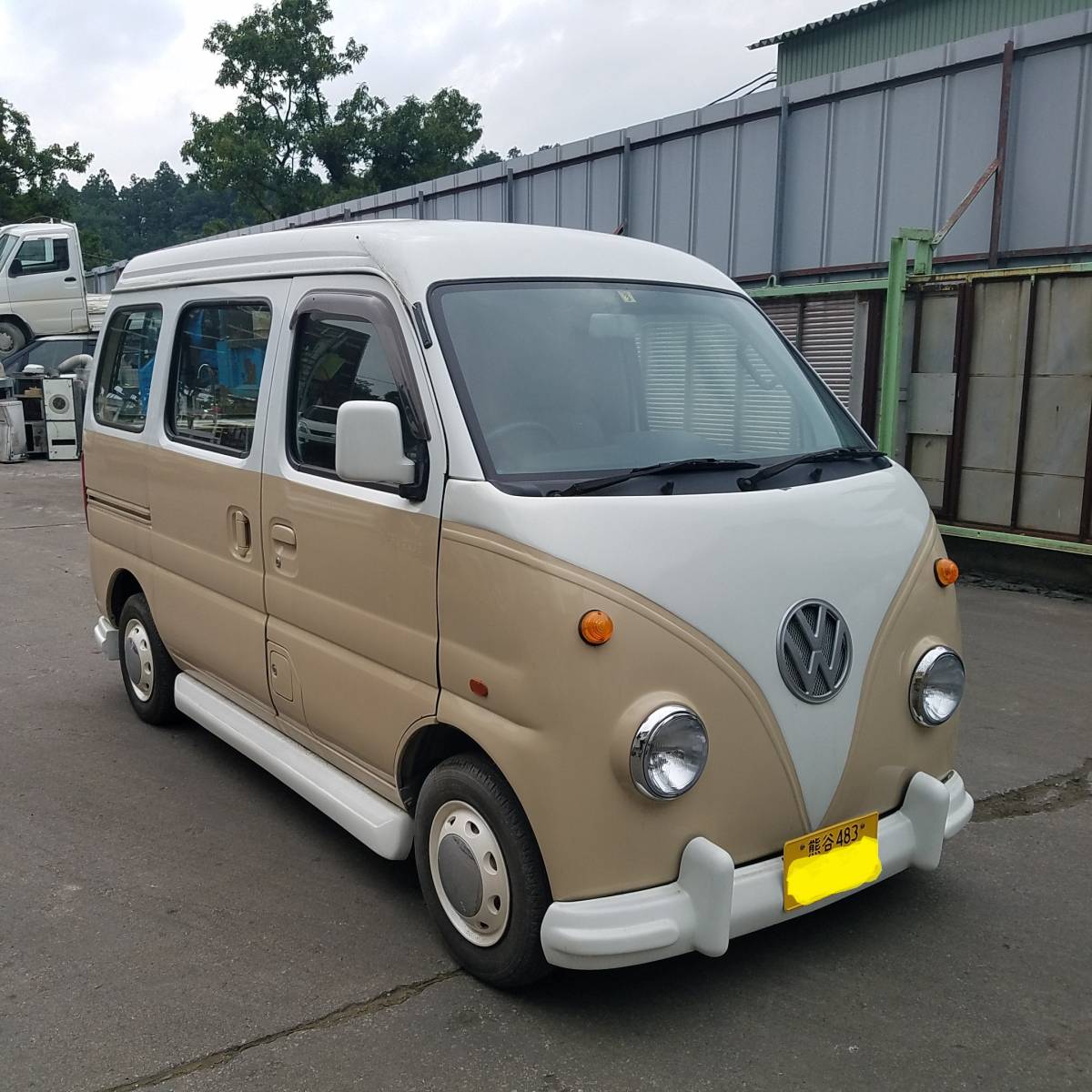 最新作，定番人気 エブリィ ワーゲンバス仕様 移動販売車 キャンピング