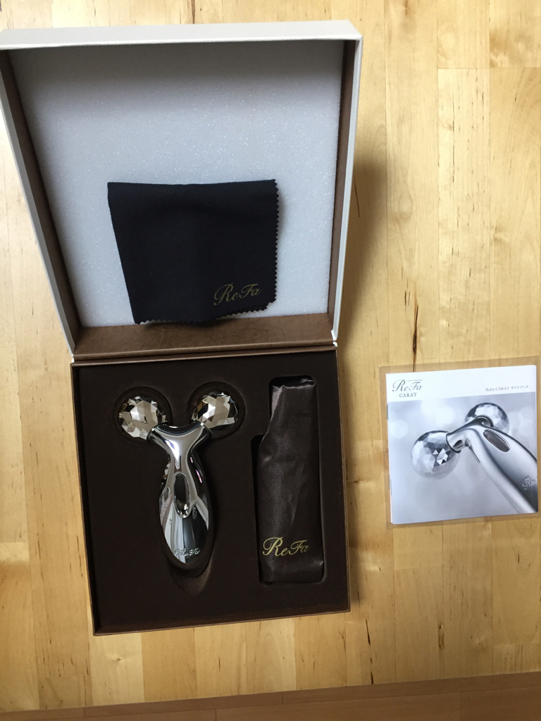 MTG／＜ReFa CARAT/リファカラット フェイスローラー 美顔ローラー＞『未使用品』