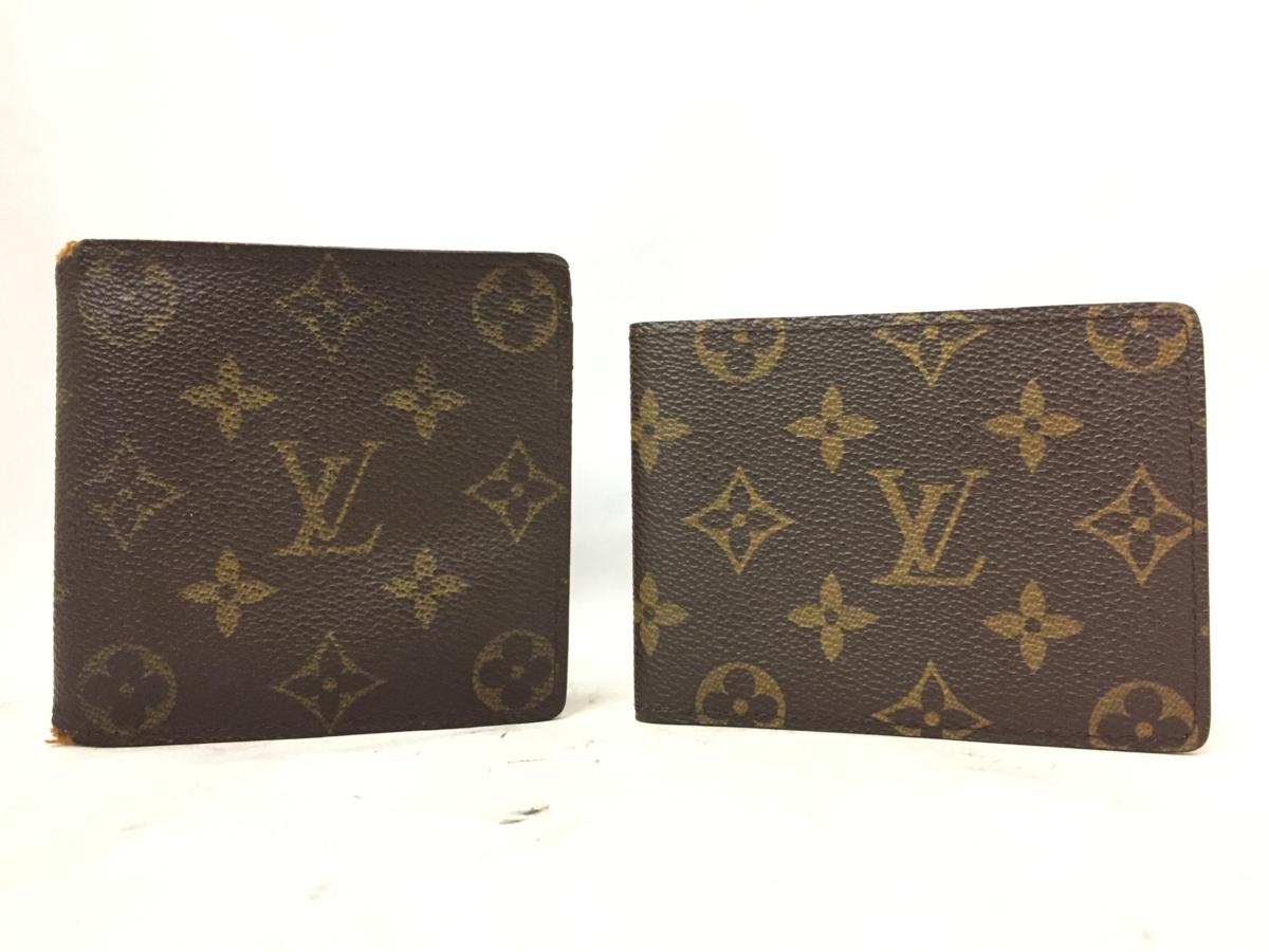 ●【LOUIS VUITTON ルイ・ヴィトン モノグラム 二つ折り財布 セット】SF6006