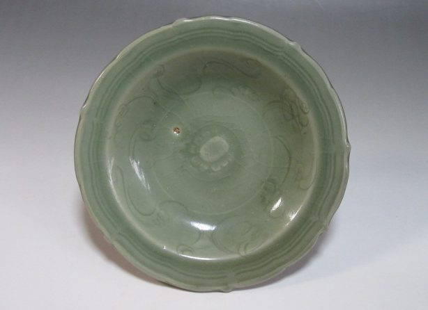 青磁 皿 龍泉窯盤 中国陶磁 古美術 古玩 骨董 唐物 時代物 旧蔵龍泉官