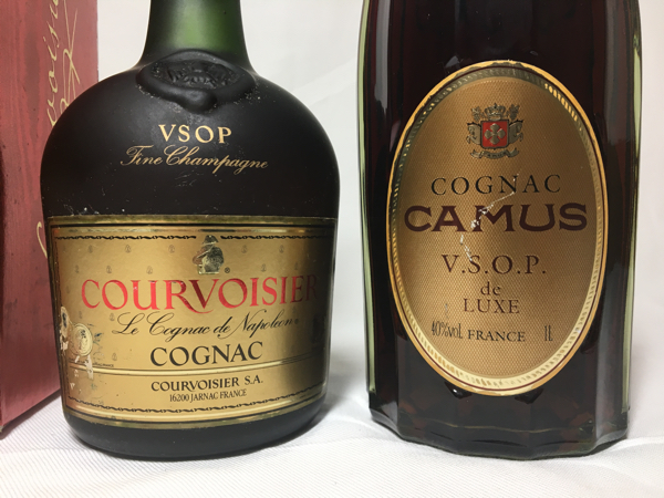 【未開栓】COURVOISIER NAPOLEON 2本　VSOP 1本 セット 2本セット 古酒 未開栓 COURVOISIER VSOP/カミュ VSOP de LUXE 【公式