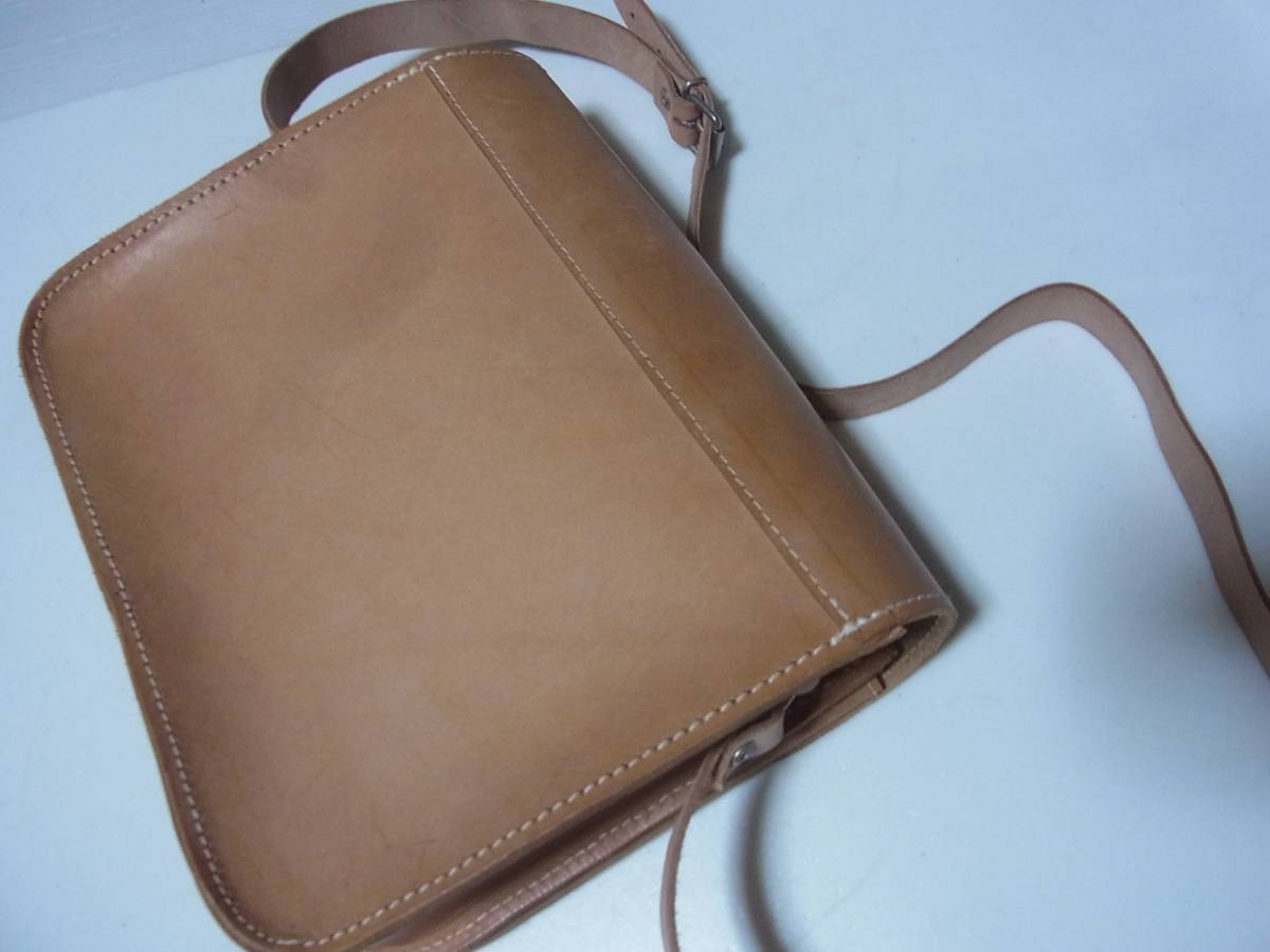 ドイツ製♪◇MTL◇ヌメ革レザーショルダーバッグ茶 美品MTL 【公式通販】
