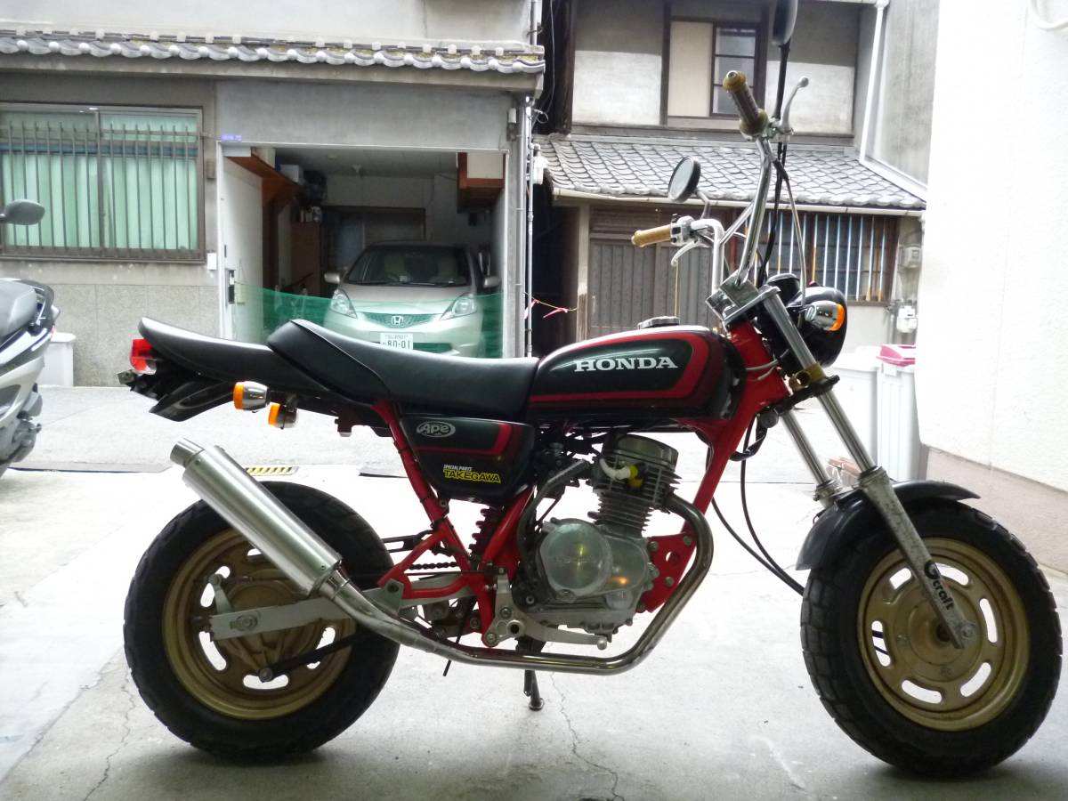 大阪発 エイプ50 Z2仕様 DX カスタム車両 お買い得 モンキー ゴリラの 
