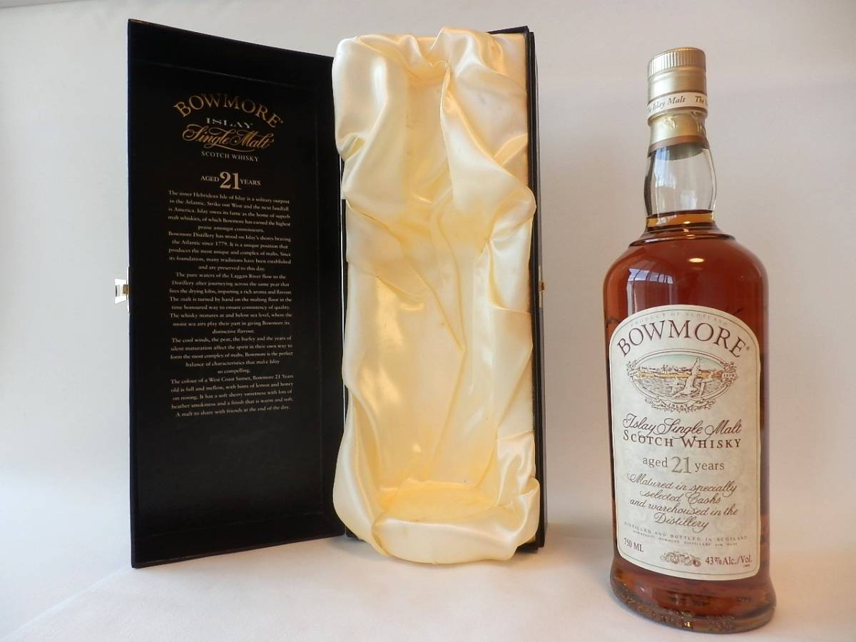 21年 ボウモア BOWMORE | Alcohol Bowmore Please 古酒 BAR莨樽 六本木 