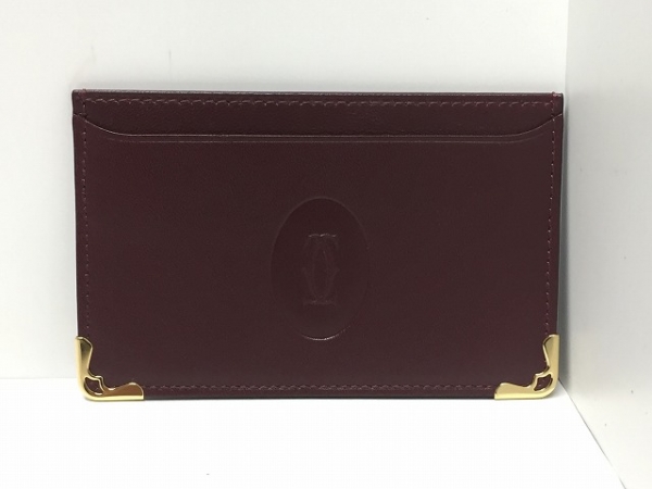 美品Cartier カルティエ マストライン 札入れ 長財布 二つ折り 美品Cartier カルティエ マストライン 札入れ 長財布 二つ折り