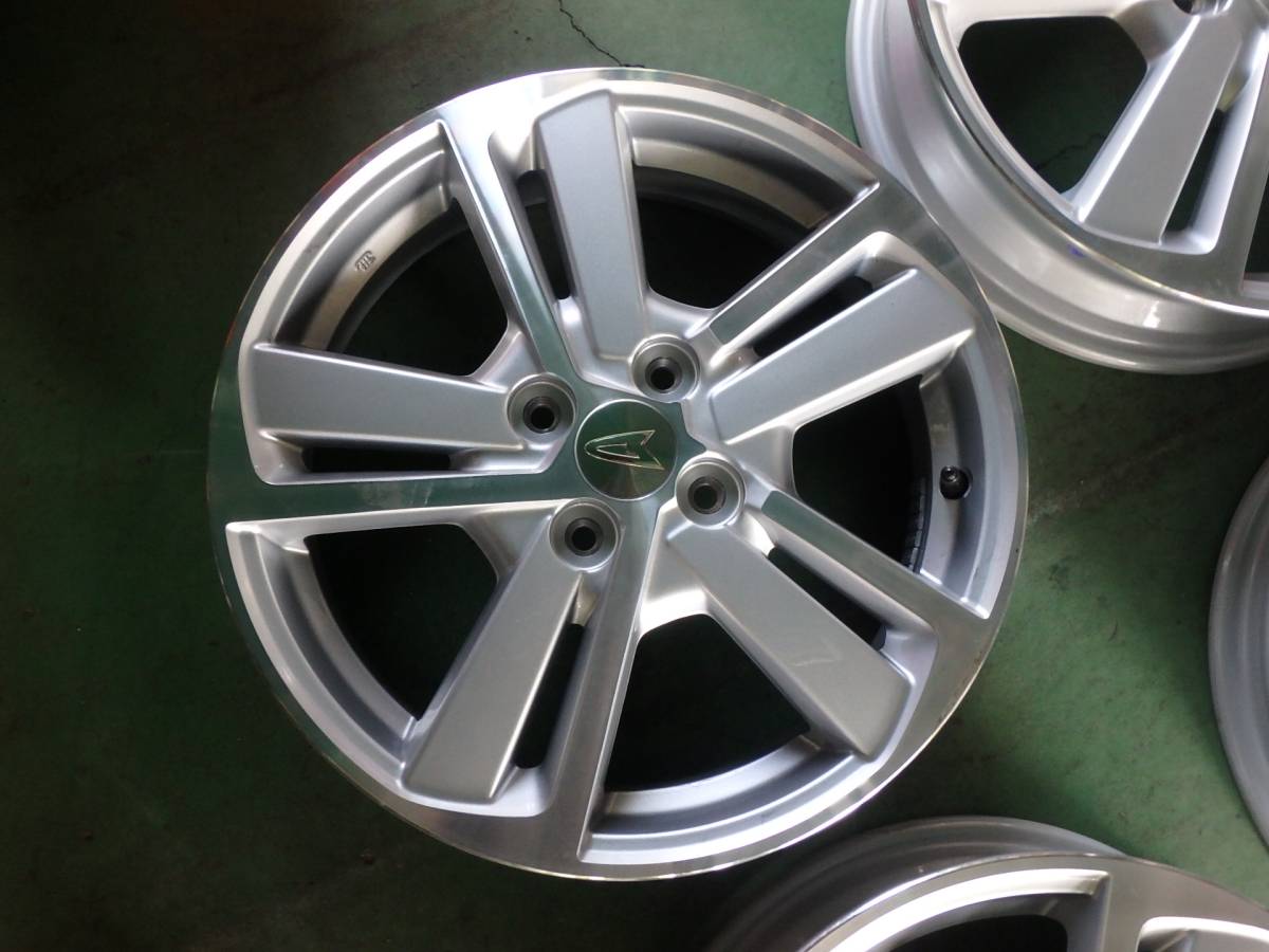 コペン ダイハツ コペン 純正アルミ4本 新車外し 16×4.5J +45 純正