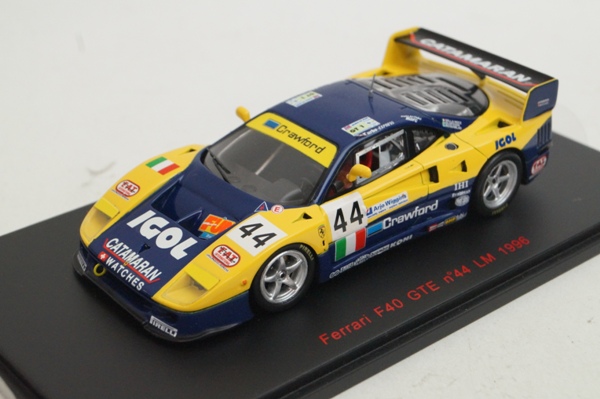 レッドライン 1/43 フェラーリ F40 GTE LM 1996#44(レーシングカー 