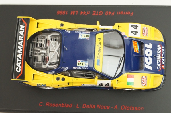 レッドライン 1/43 フェラーリ F40 GTE LM 1996#44(レーシングカー 