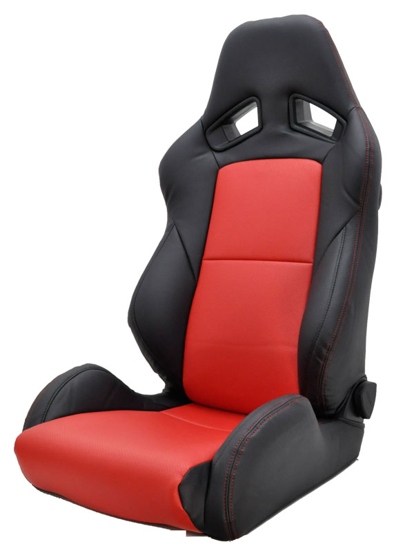新品 新品 G-Bring シートカバー RECARO SR-7 シリーズ用 ブラック×センターレッド GBRC-002CR イレブンインターナショナル製 1脚分