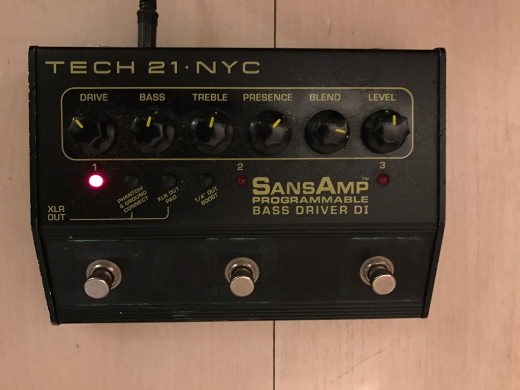 HOT，限定SALE サンズアンプ TECH21 SANSAMP PROGRAMMABLE BASS DRIVER DI(その他)｜売買されたオークション情報、yahooの商品情報をアーカイブ公開 - オークファン その他