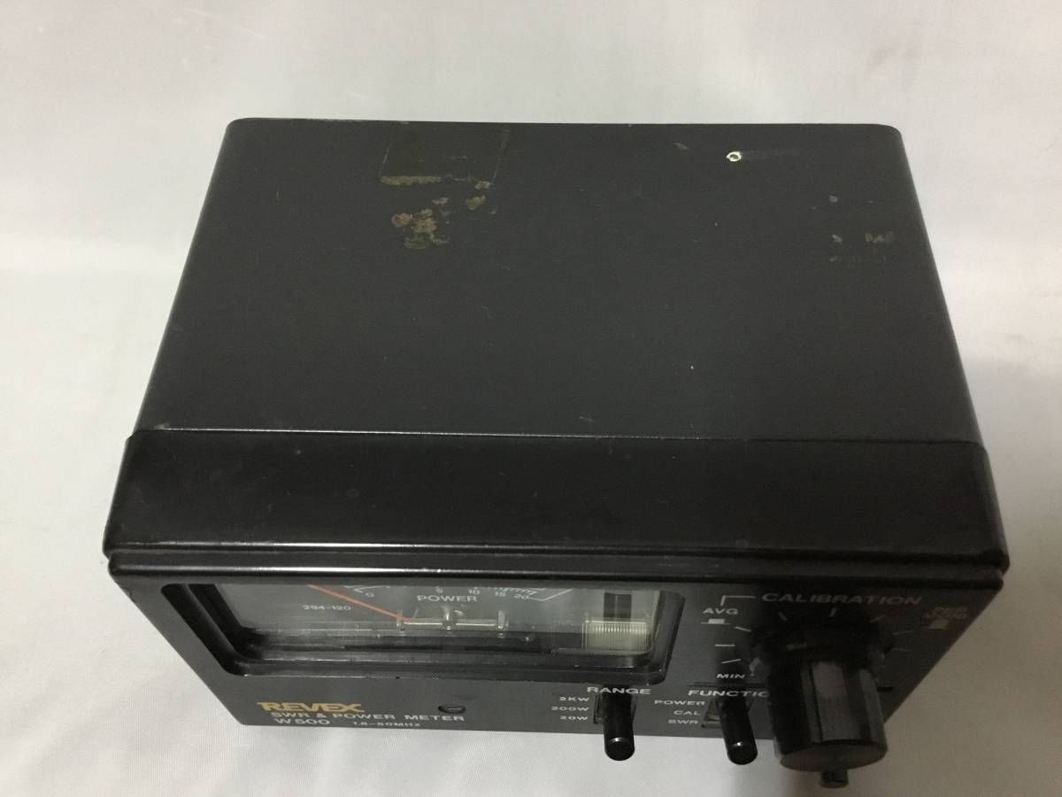 REVEX W500 SWR METER Power Meter 2KW to 1.8MHz Radio, Way for 0