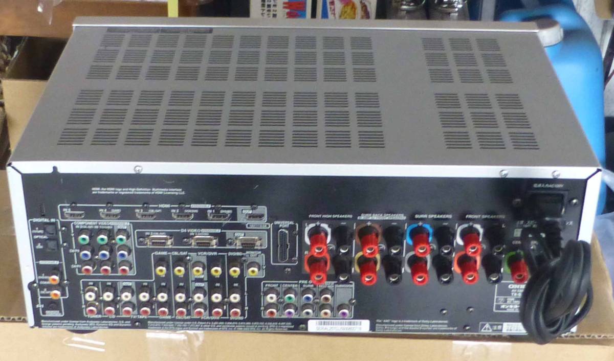 ◇ONKYO オンキョー 7chパワ-アンプ搭載AVセンター TX-SA607 愛品館 