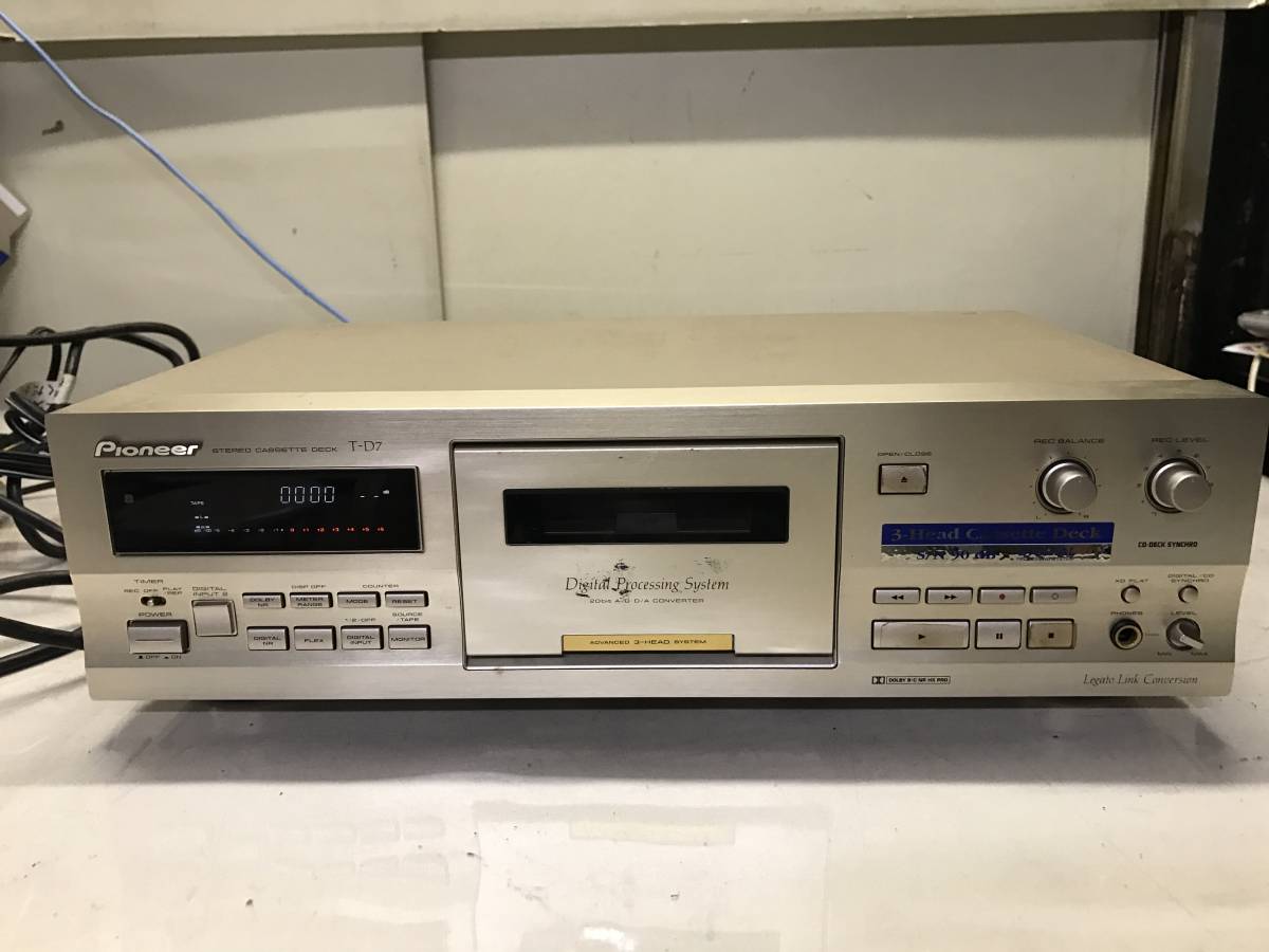 PIONEER T-D7 カセットデッキ ジャンク