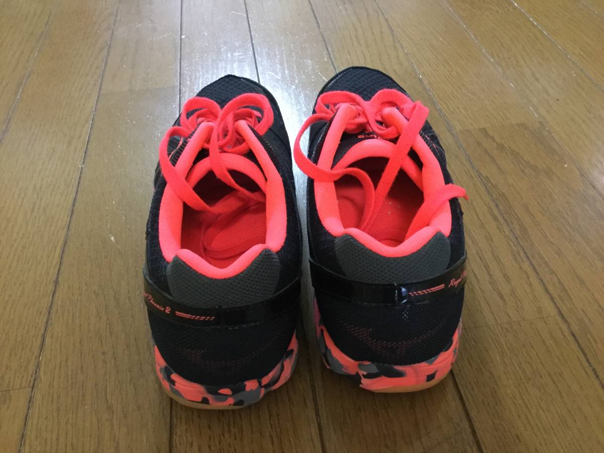 2017年秋冬モデル ミズノ ロイヤルフェニックス 2 ブラック×コーラル×ダークグレイ V1GA173066 mizuno