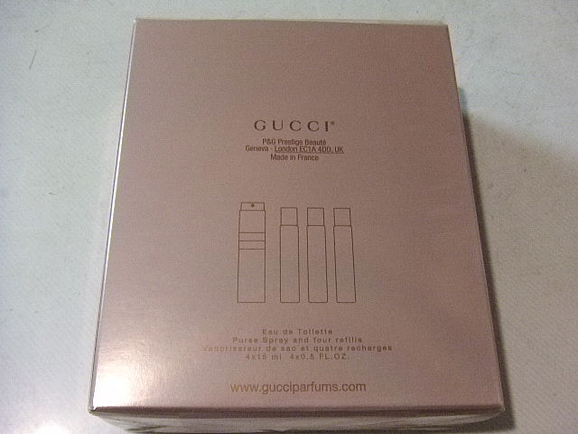 即決 グッチバイグッチ EDT パーススプレー 15ml×4本 新品未開封