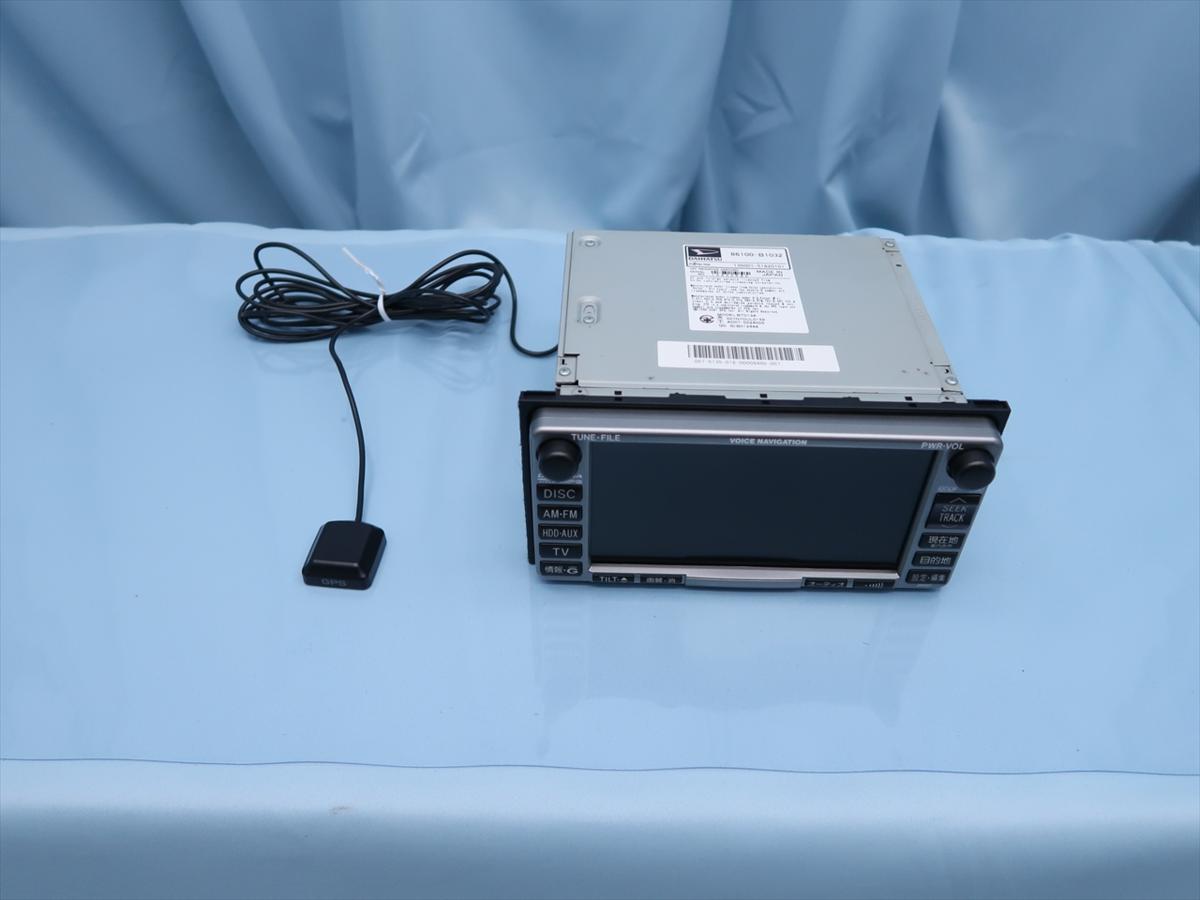 地図2008年 ダイハツ純正 HDDナビ VOICE NAVIGATION 26037 中古