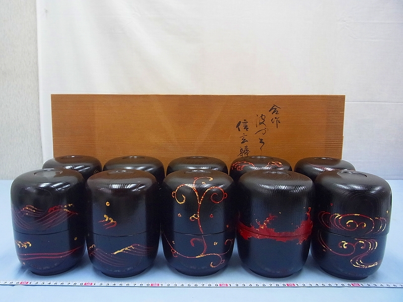 木製漆器 盛蒔絵・螺鈿 4段重箱 240x240 H85（1段） jp276 【公式通販】