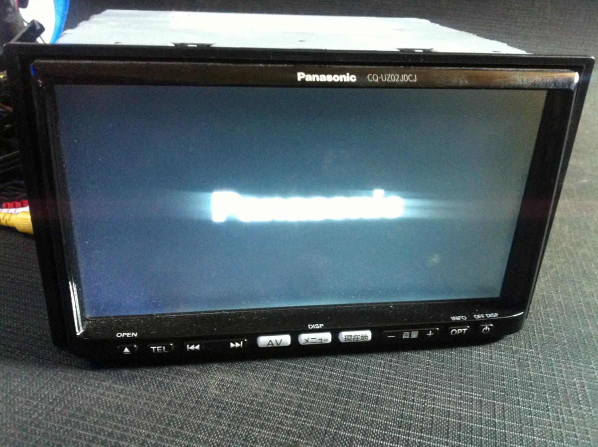 パナソニック メモリーナビ CQ-UZ02JOCJ スズキ 純正 ナビ Panasonic パナソニック CQ-UZ02J0CJ フルセグTV DVD