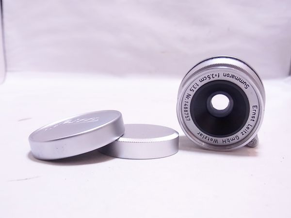 △▽Ernst Leitz GmbH Wetzler Summaron f＝3.5cm 1：3.5 レンズ△▽