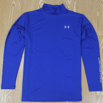 新品アンダーアーマーUnder Armour メンズ　ゴルフ　 長袖インナーウエア L ブルー■830