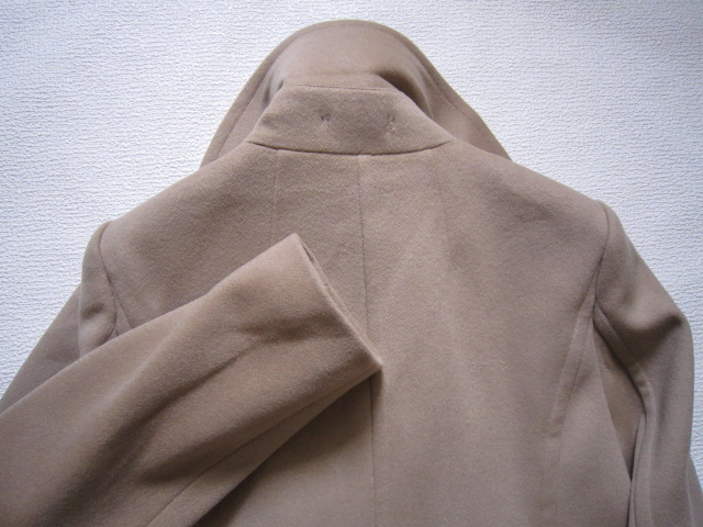 新品★定価129600円★マッキントッシュロンドン MACKINTOSH LONDON★最高級メルトン羊毛×カシミヤ お洒落デザインPコート★人気ベージュ