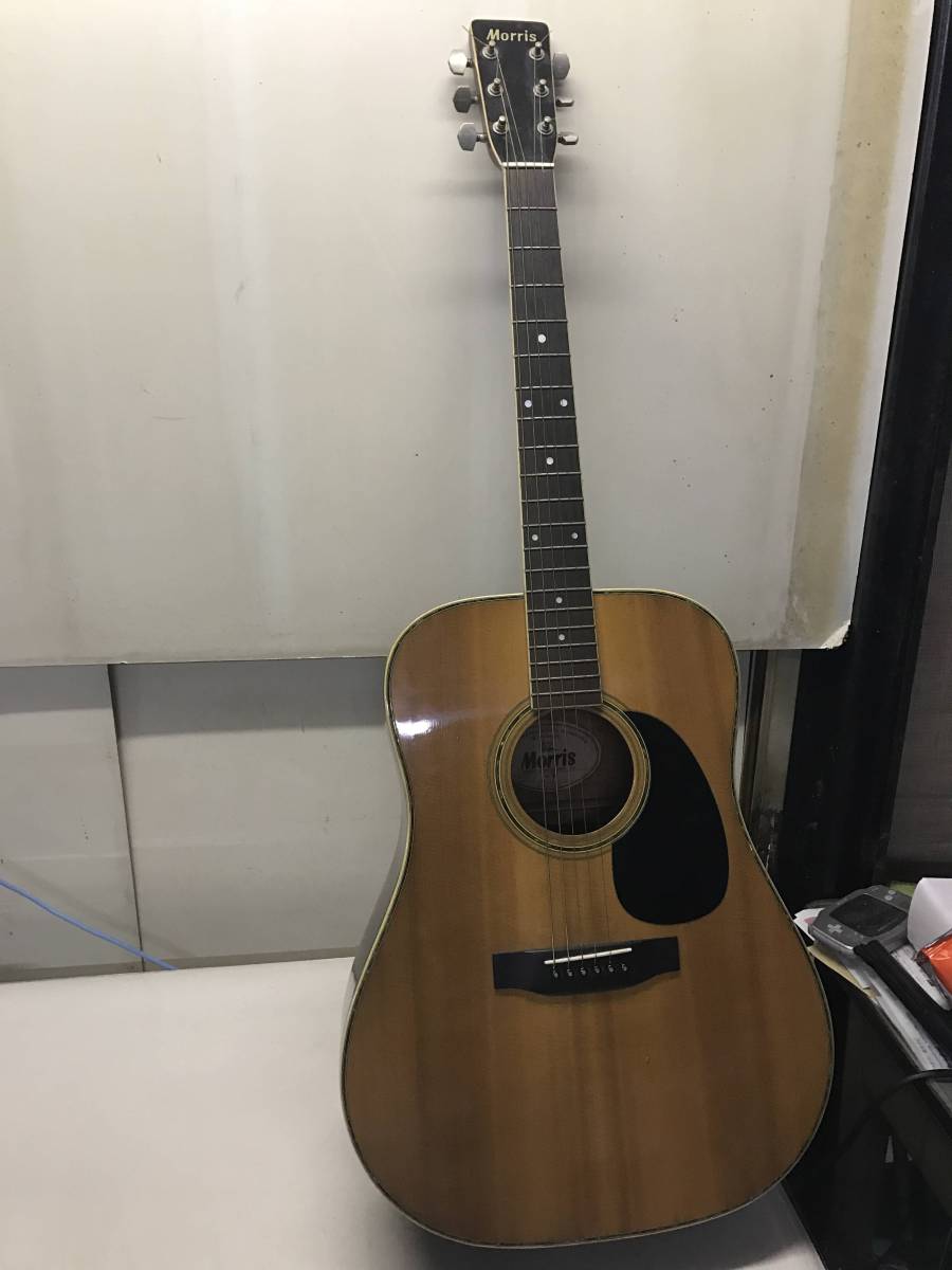 Morris W-30 Japan Guitar Acoustic made Vintage 70's - Yahoo