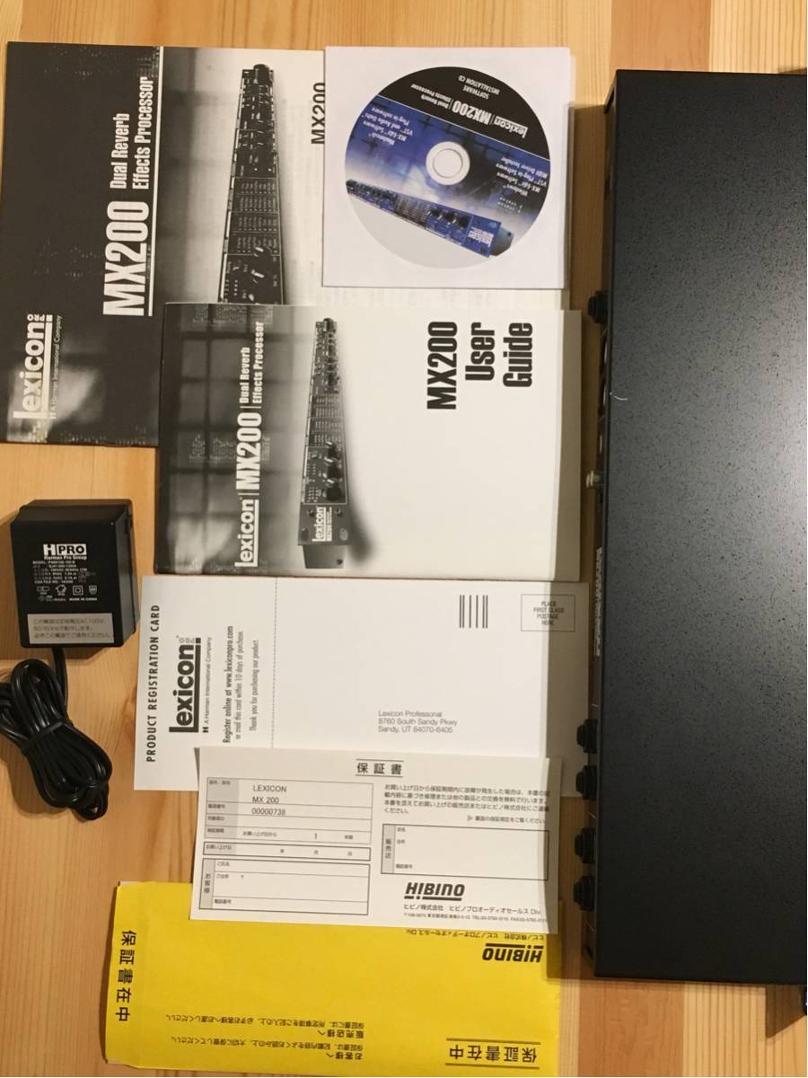 LEXICON MX-200 中古美品 ディレイリバーブ MX200 Lexicon Yahoo