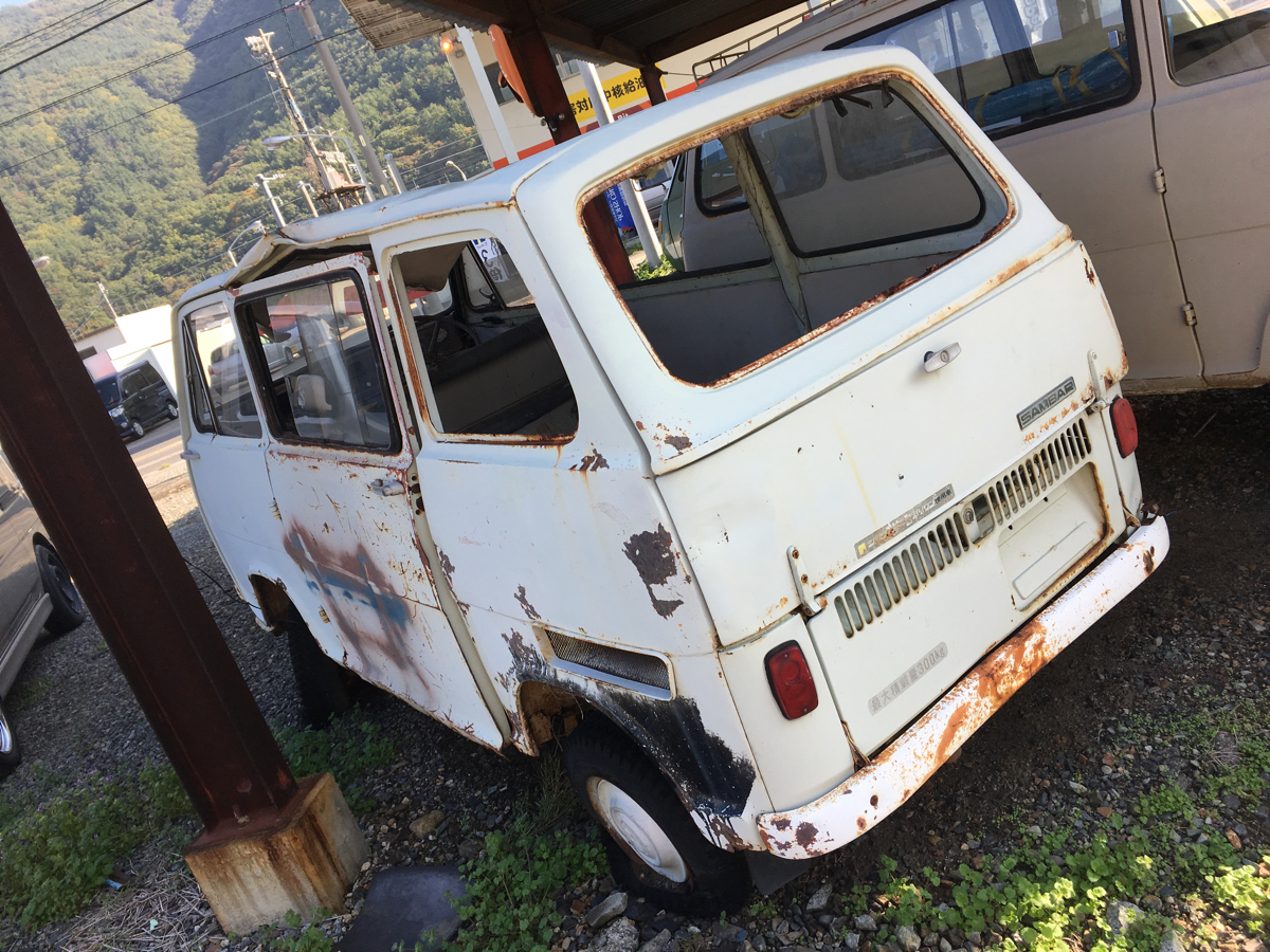 Yahoo!オークション サンバー バン K163 「サンバー」(部品取り車 