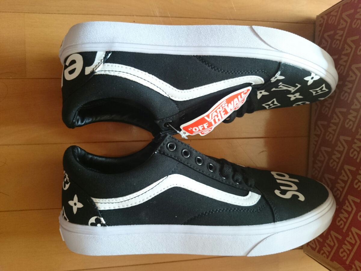 新品未使用品supreme louis vuitton vans シュプリーム、ルイヴィトン 