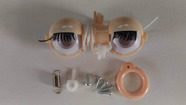 【新品・送料無料】アイギミック　白肌　ブライスパーツ (no.ブ白-019-3)