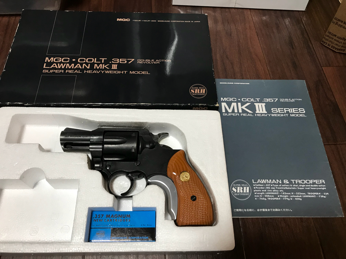 コルト ローマン MGC 商品紹介2024年11月再販CAW 発火モデルガン 0 未