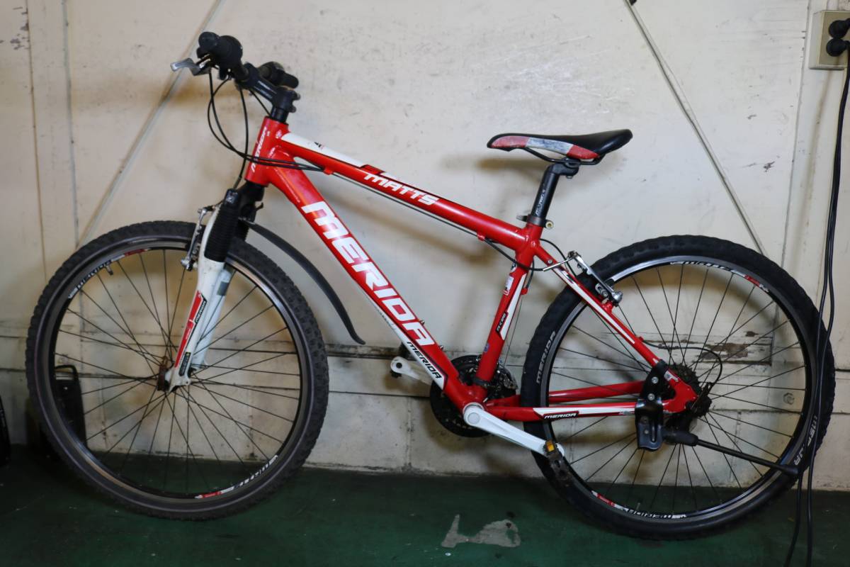 良品！MERIDA MATTS 5 410mm アルミ 21速 26型 MTB MERIDA CROSSWAY 