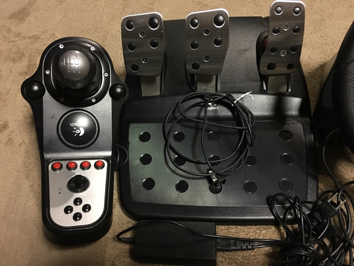 ロジテック G27 : Logitech G27 USB Racing Wheel for PC ロジクール g27