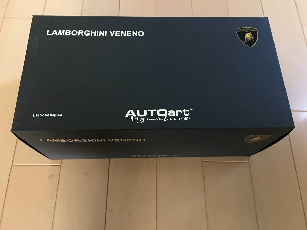 【新品】☆新品格安スタート☆　オートアート　1/18スケール　ランボルギーニ　ヴェネーノ【国内正規品】
