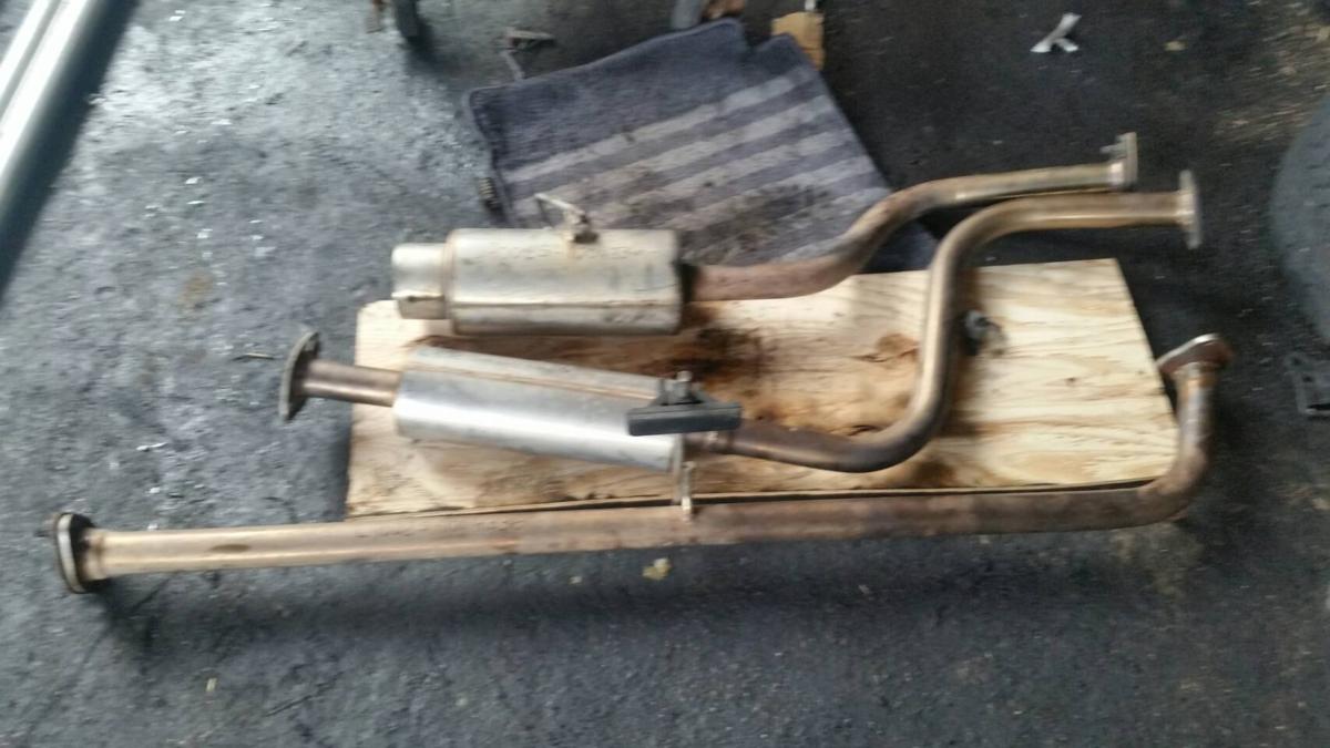 L902S ムーブ/ムーヴ 社外マフラー 中古品