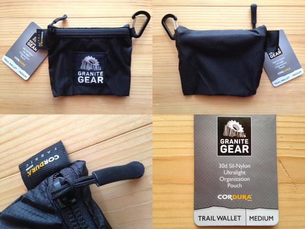 生産終了品!! 3点SET ★ GRANITE GEAR HIKER SATCHEL ＋ TRAIL WALLET S/M 黒 ★ グラナイトギア サコッシュ ポーチ バッグ omm mma 山と道_10